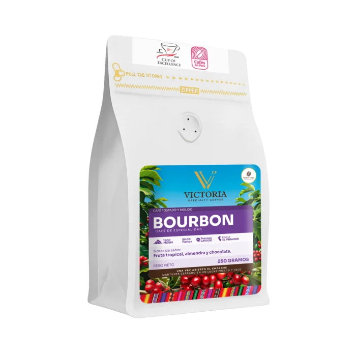 Café artesanal de variedad BOURBON – Bolsa de 250 gramos - Imagen 2